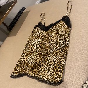 Shein Leopard Camisole PJ top